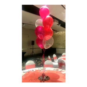 Bouquet of 7 Helium Latex Balloons