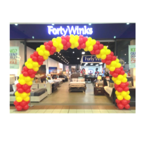 Aifilled Sculptured Balloon Arch Block Colours