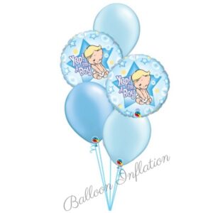 Yep I'm A Boy Balloon Bouquet